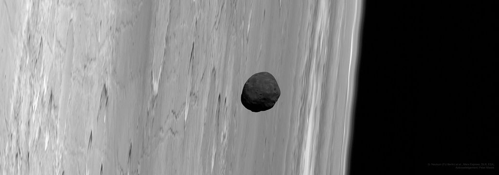 Martian Moon Phobos from Mars Express