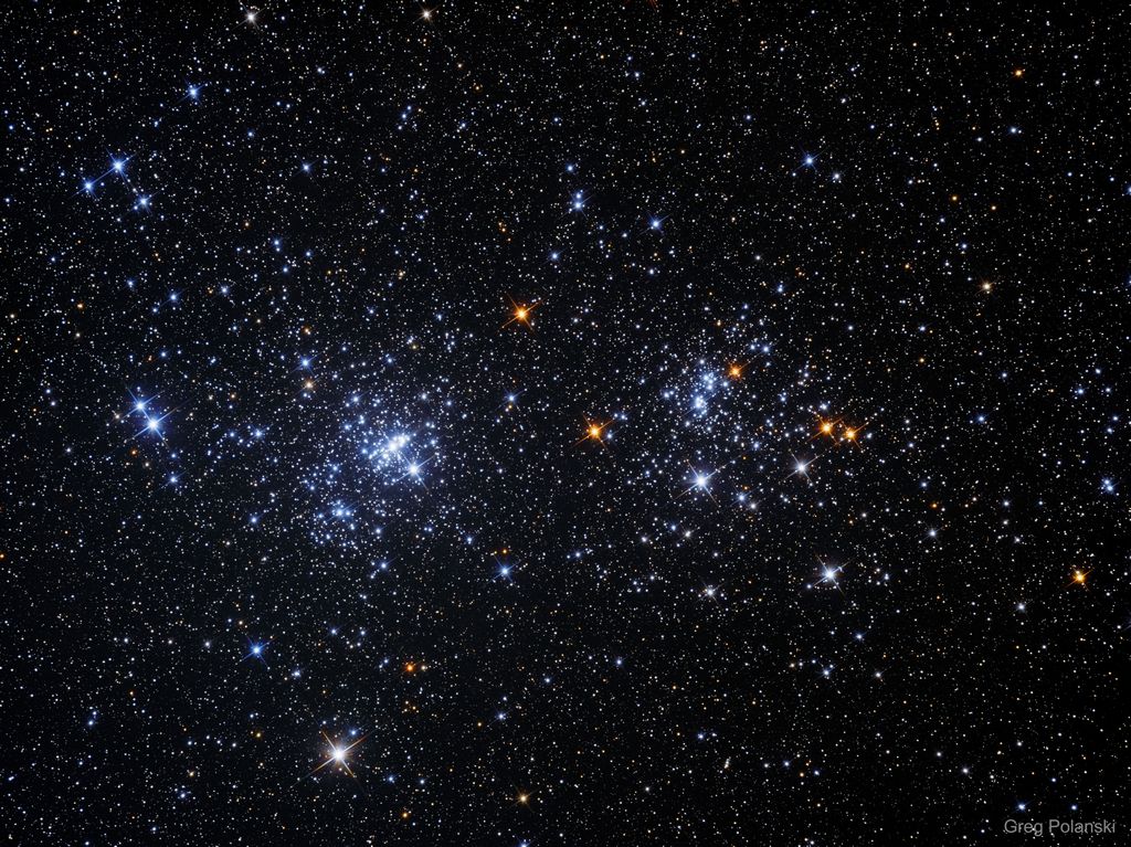 A Double Star Cluster in Perseus