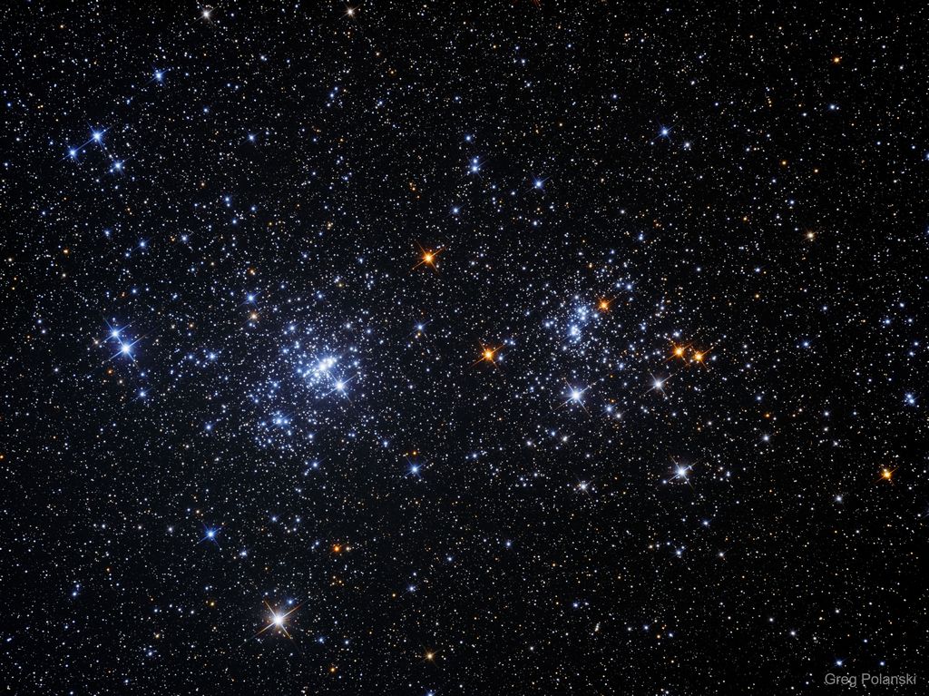 A Double Star Cluster in Perseus