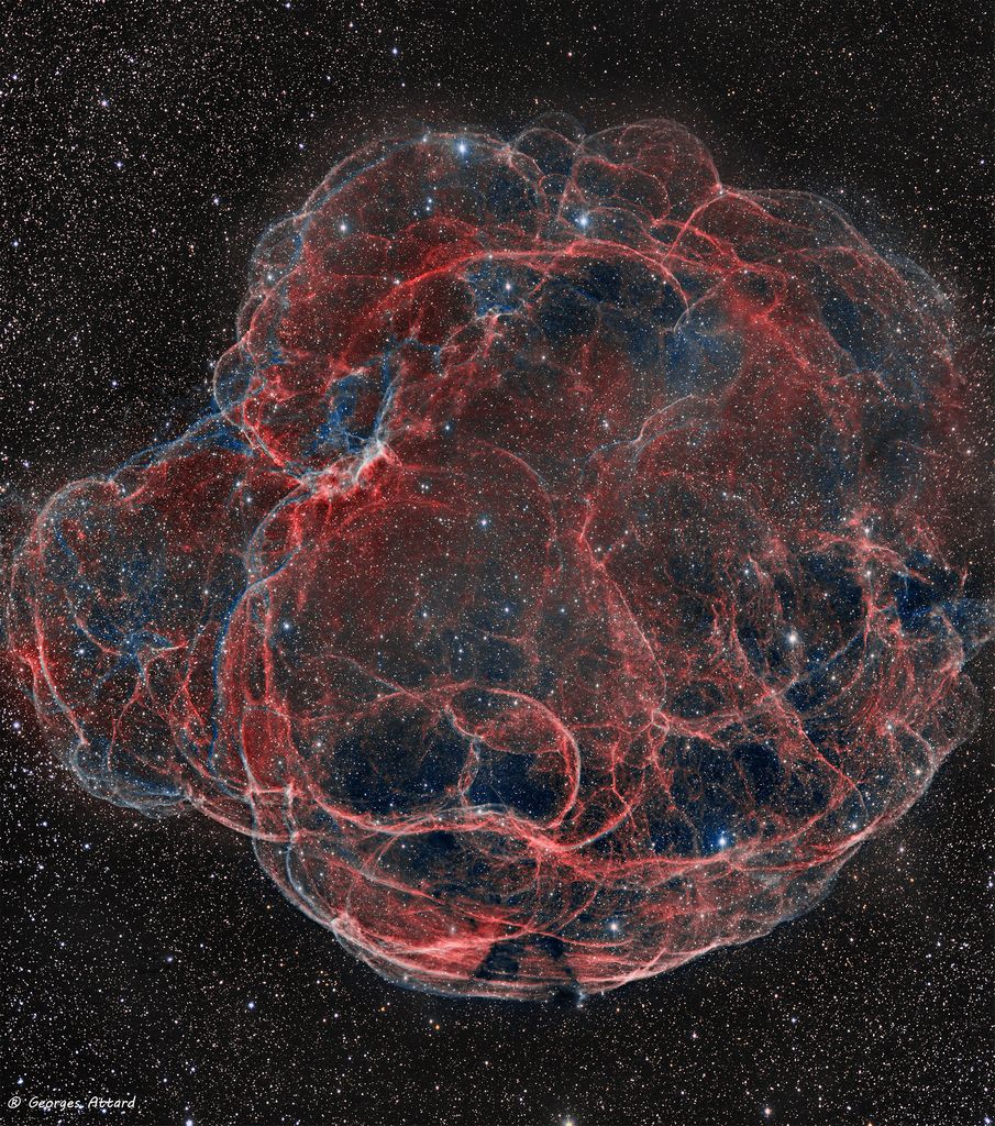 Simeis 147: Supernova Remnant