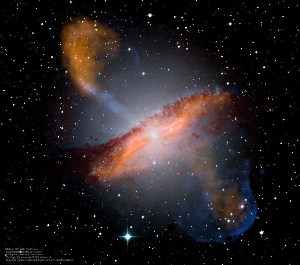 Centaurus A's Warped Magnetic Fields