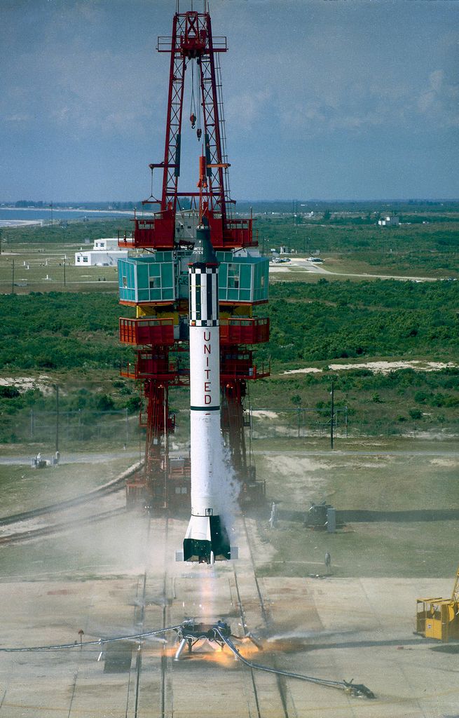 Mercury-Redstone 3 Launch