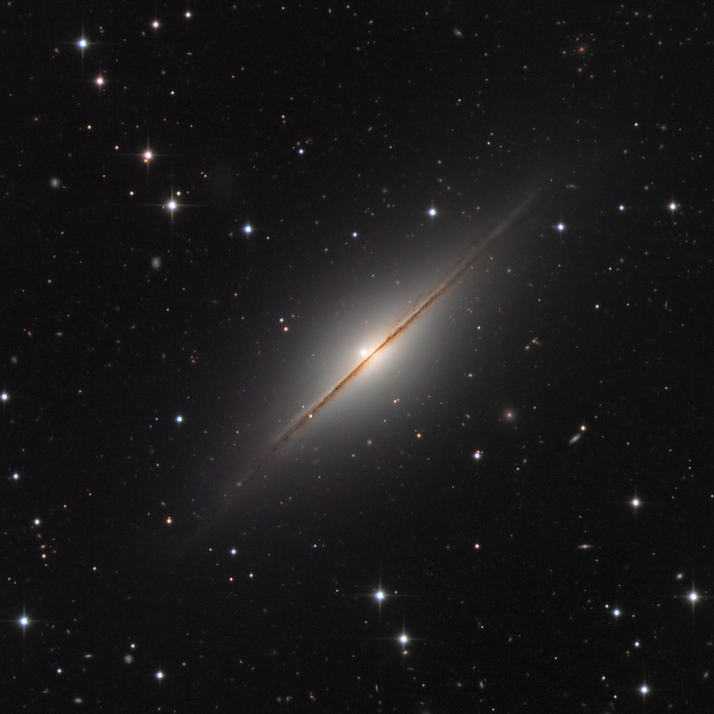 NGC 7814: Little Sombrero with Supernova