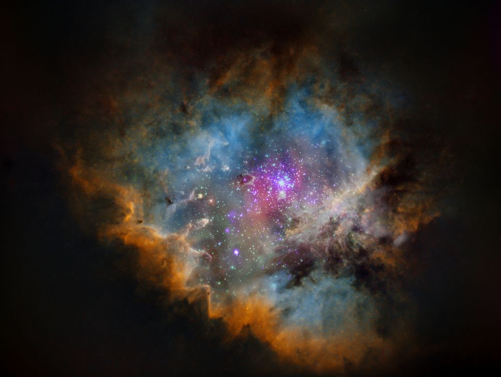 NGC 281: Starless with Stars