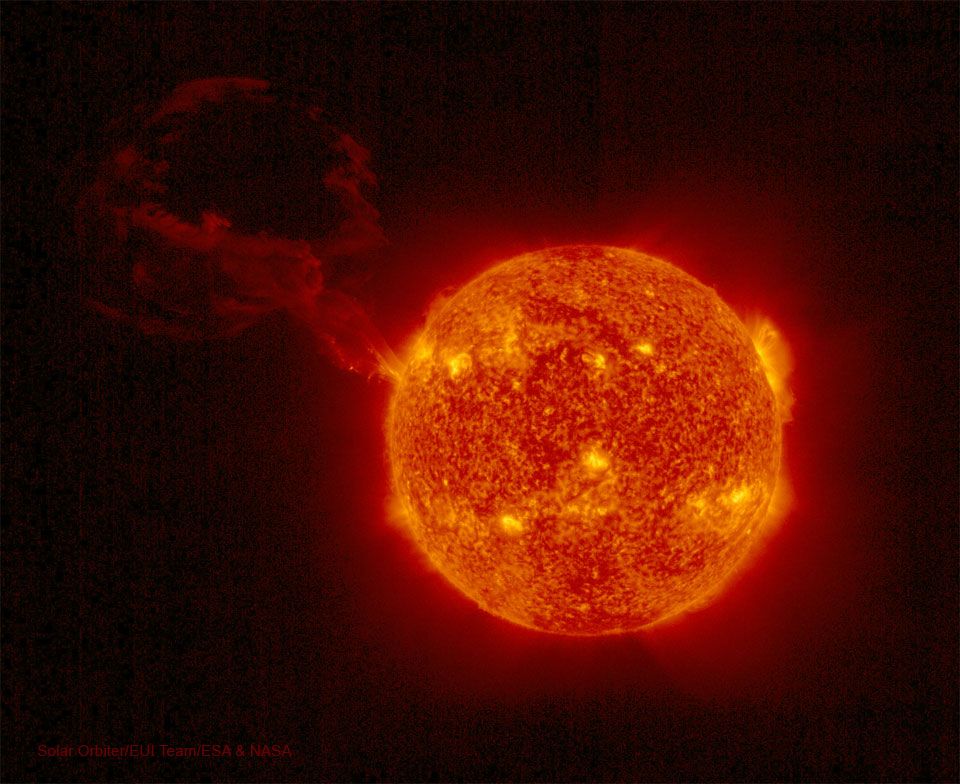 Record Prominence Imaged by Solar Orbiter