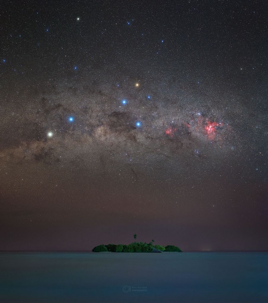 Joyaux d'une nuit maldivienne