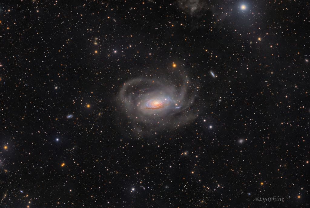 Galaxy Spirale bouclée M63