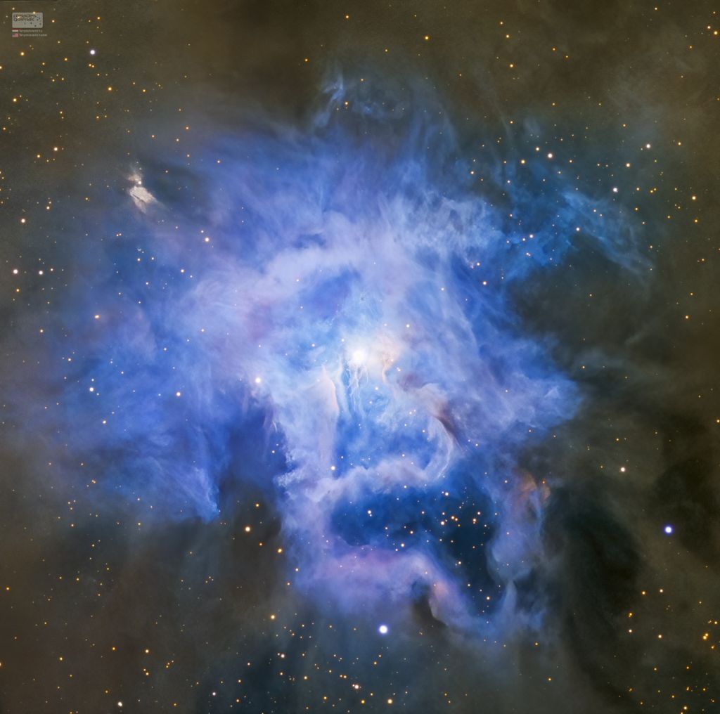 NGC 7023 : La Nébuleuse de l'Iris