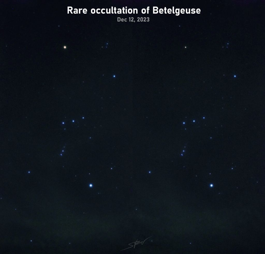 Betelgeuse Eclipsed