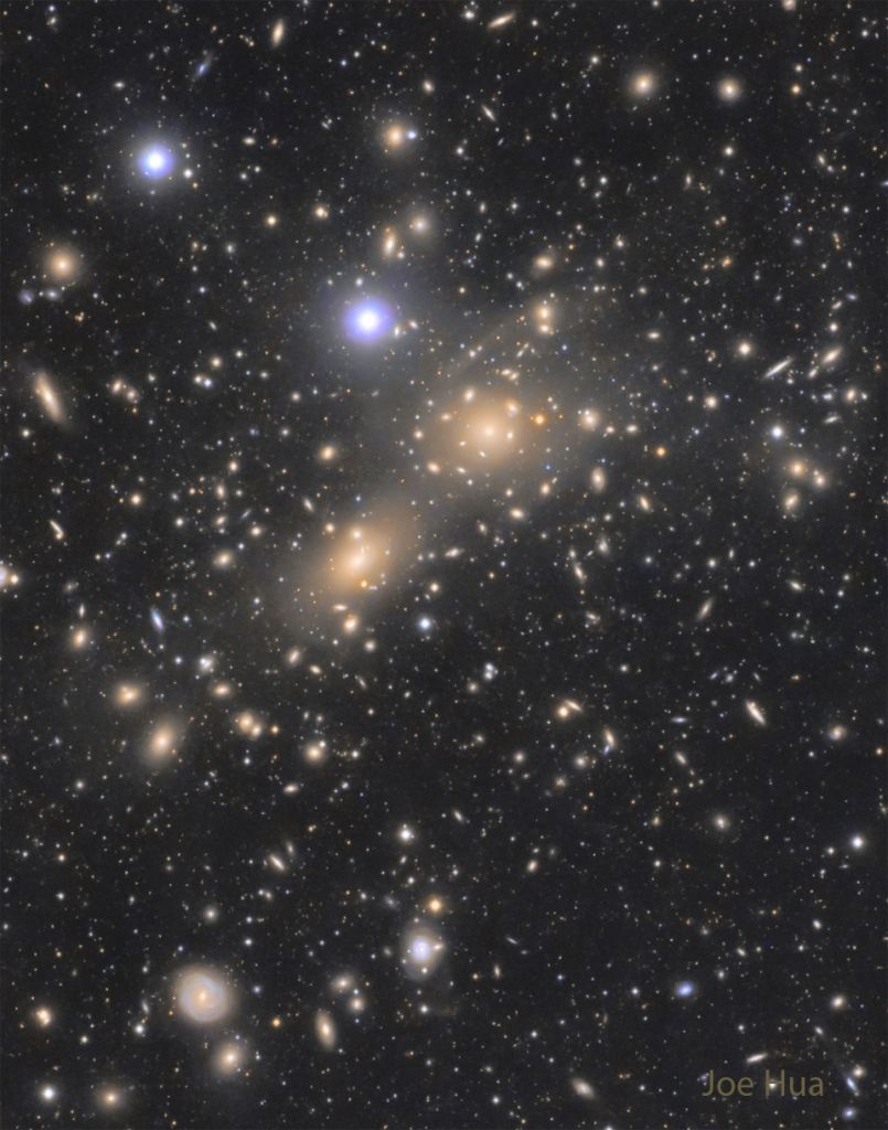 Le groupe de galaxies de la Chevelure de Bérénice