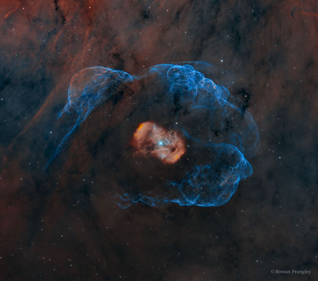 Dragon's Egg Bipolar Emission Nebula