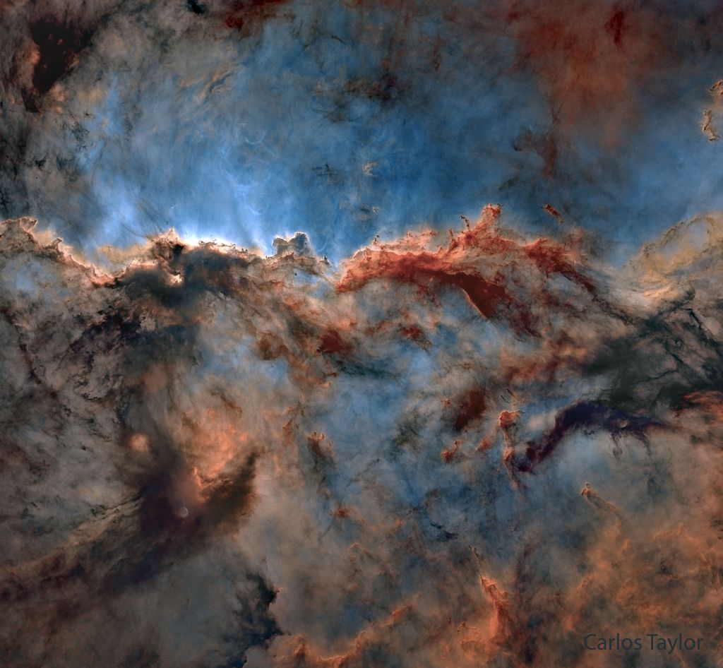 NGC 6188: Dragons d'Ara