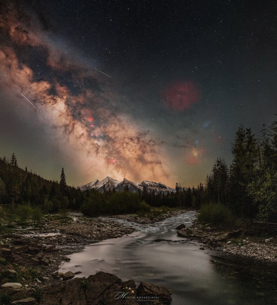 Un ciel nocturne sur les Tatras