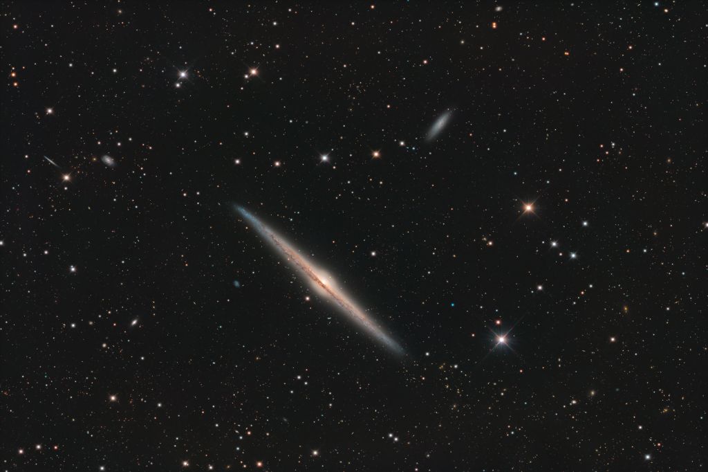 NGC 4565: Galaxy on Edge