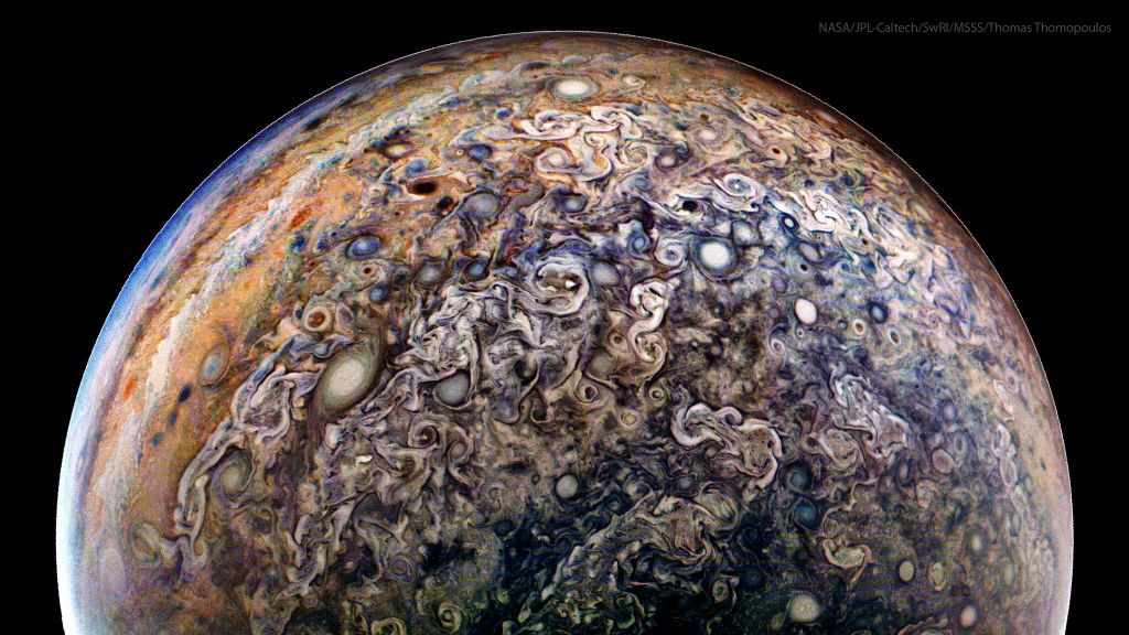 Jupiter's Clouds in High Definition from Juno