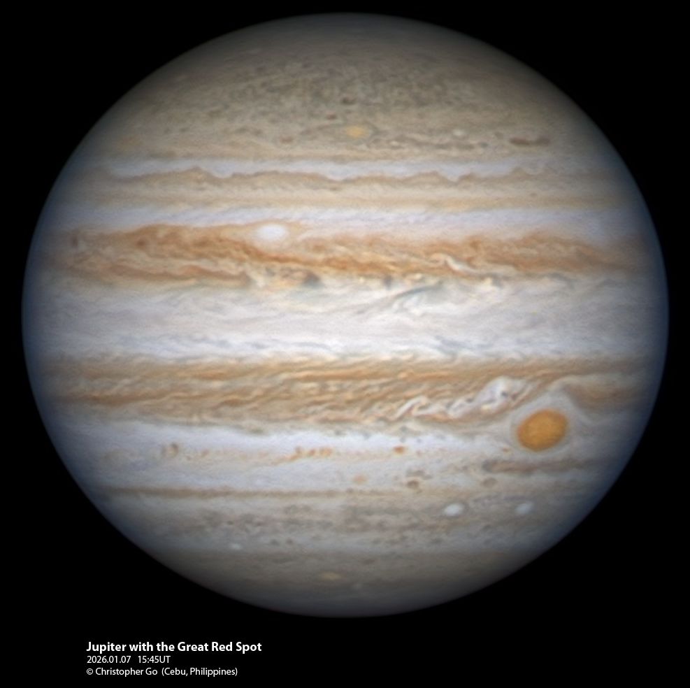 Jupiter with the Great Red Spot
