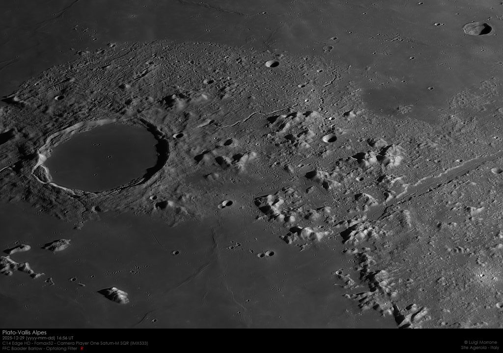 Plato and the Lunar Alps