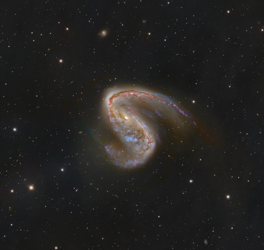 NGC 2442: Galaxy in Volans