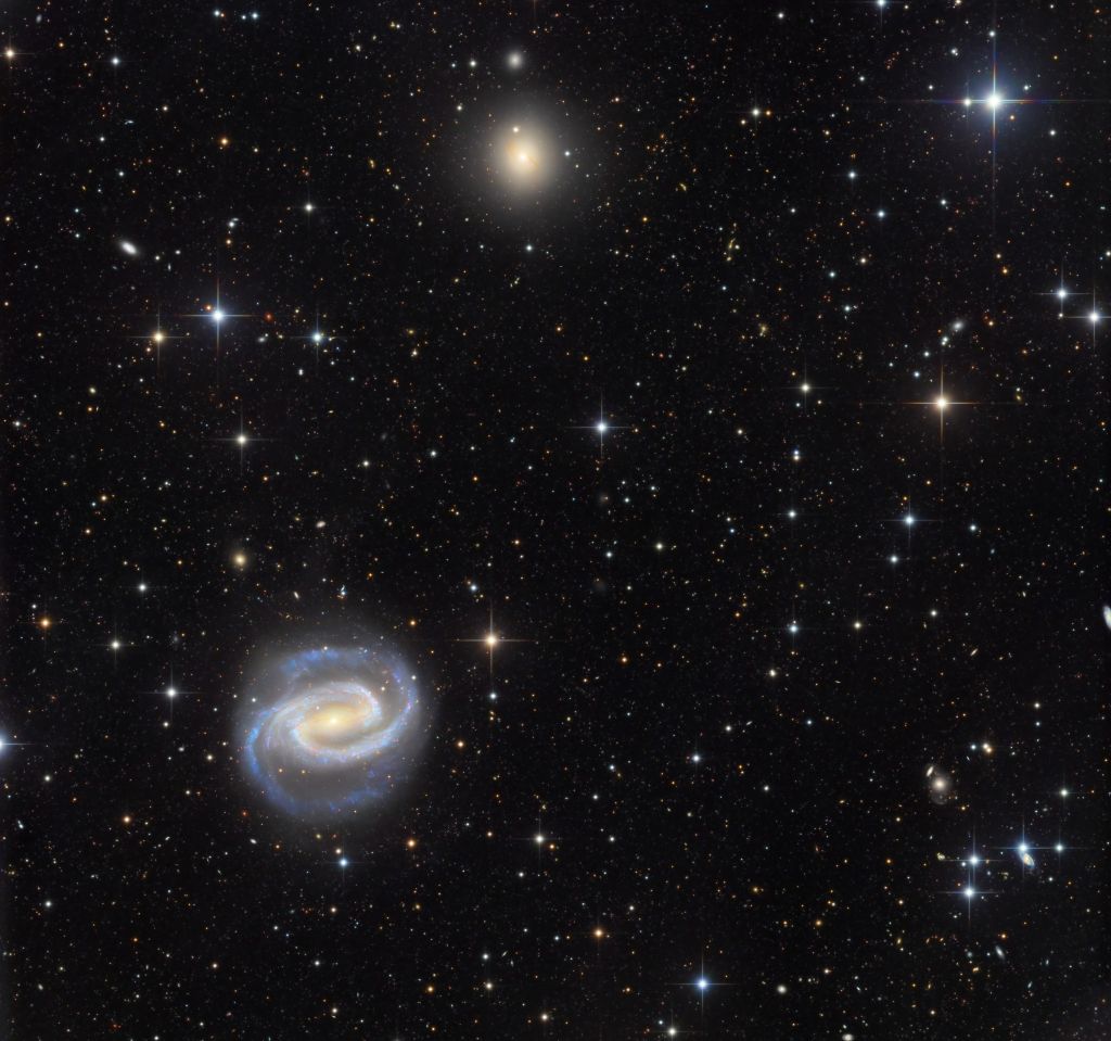 Galaxies in the River: NGC 1300 and NGC 1297