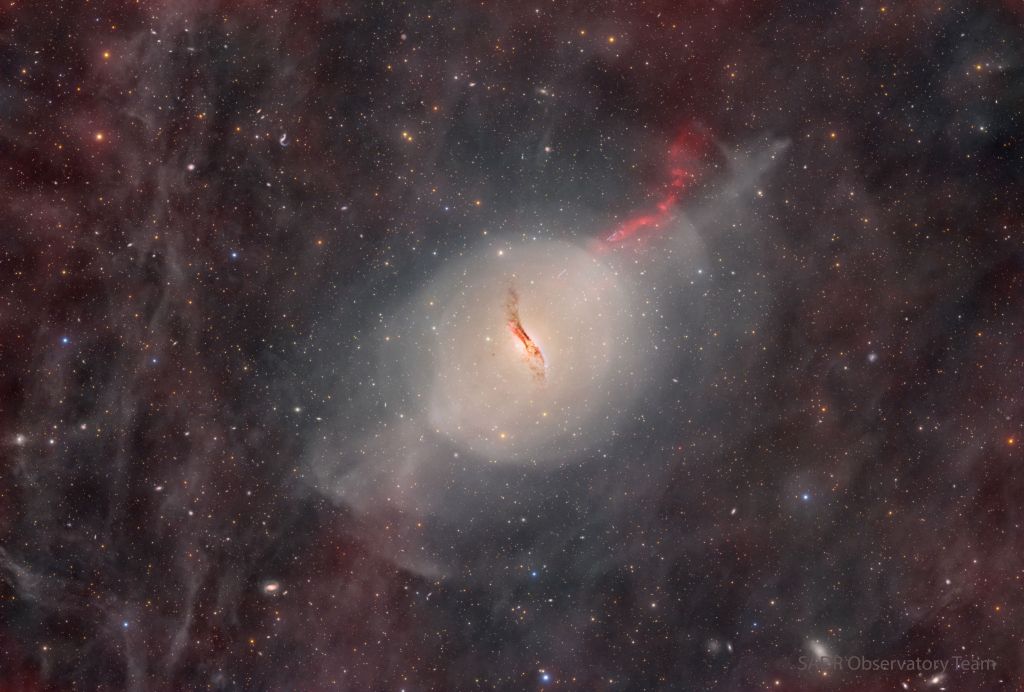 Peculiar Elliptical Galaxy Centaurus A