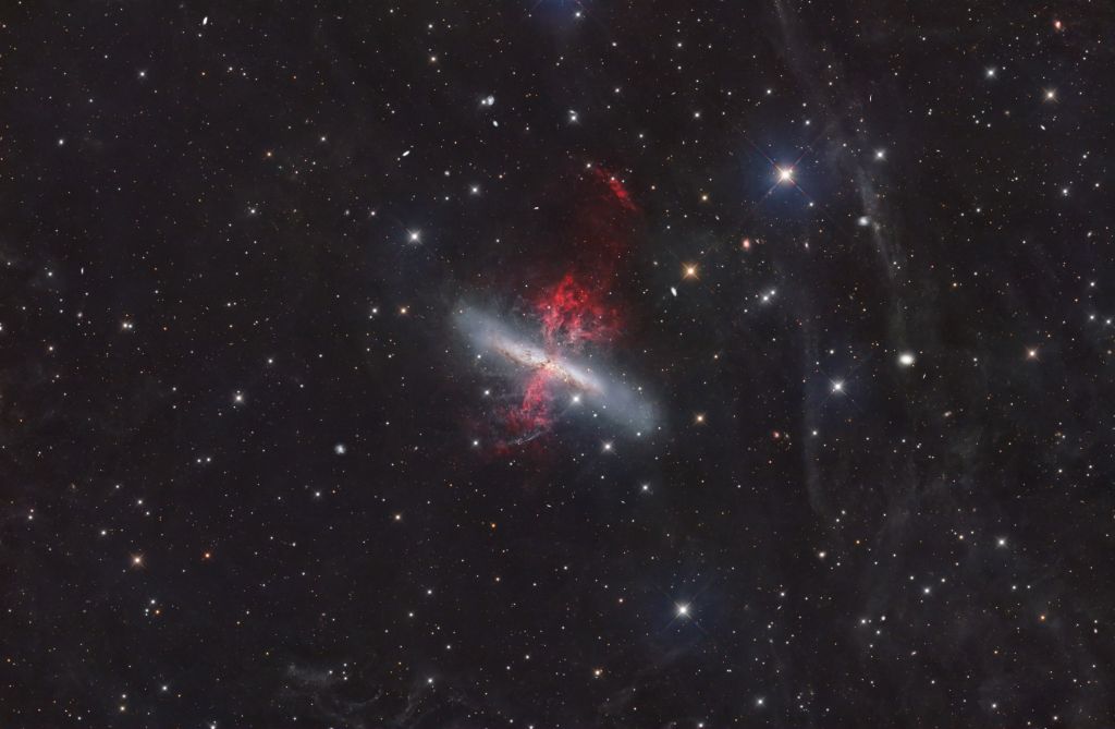 M82: Starburst Galaxy with a Superwind