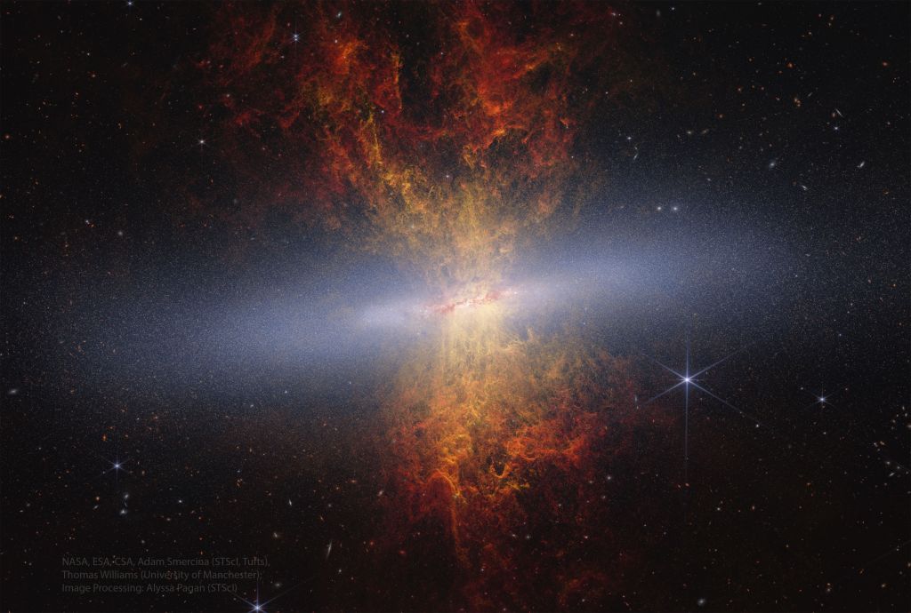 M82: Galaxy with a Supergalactic Wind