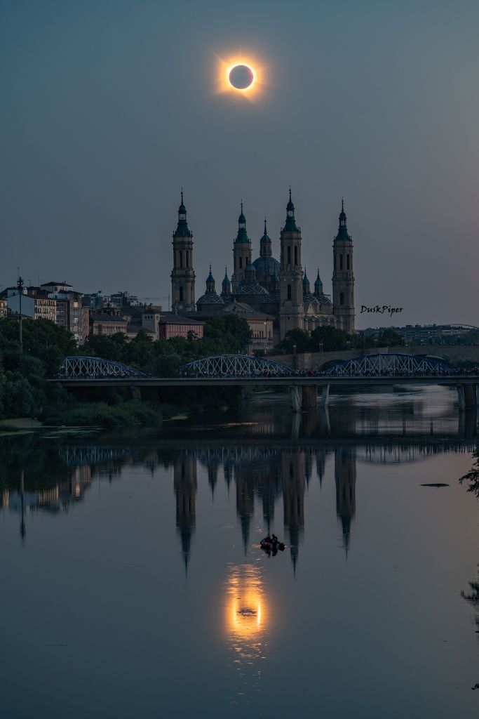 Total Solar Eclipse Over Spain