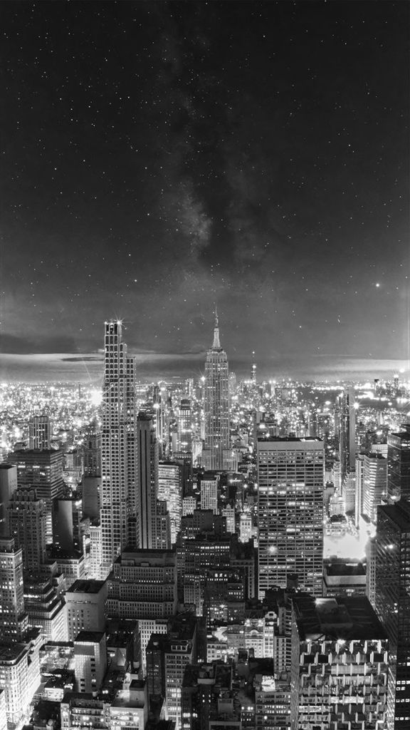 The Milky Way over Manhattan