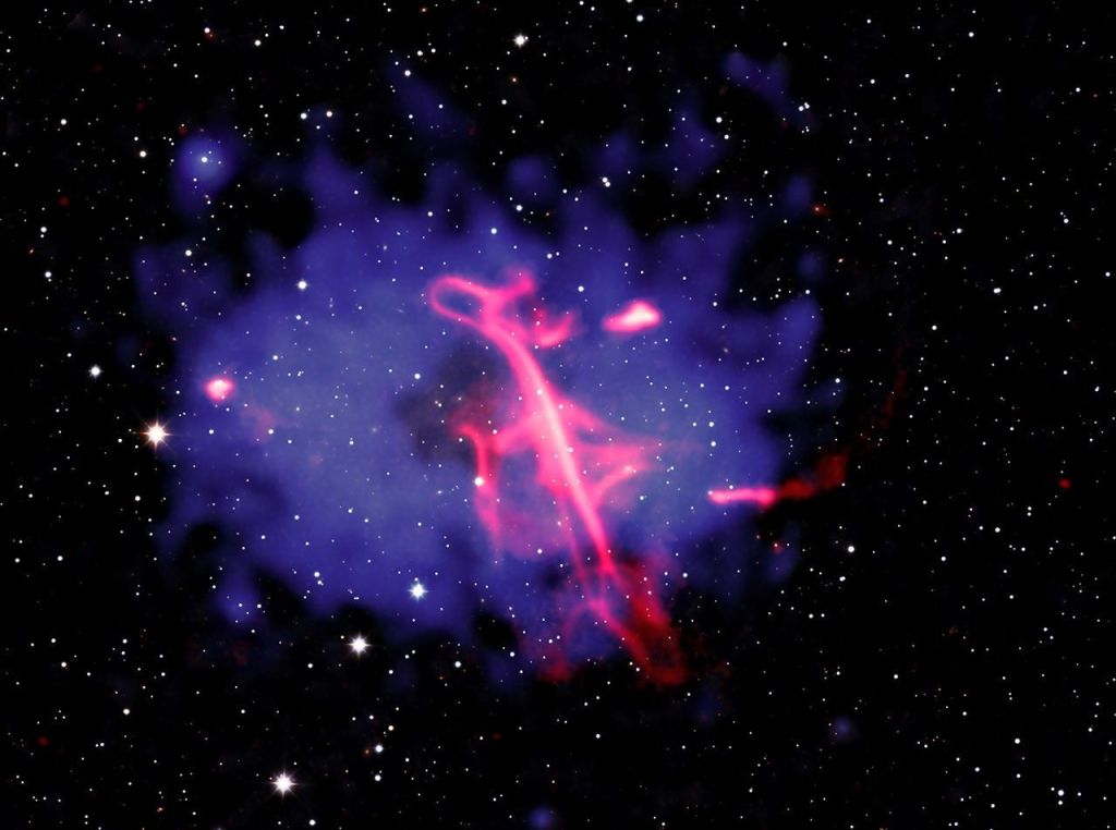 Treble Clef: Unusual X-ray Hot Radio Source