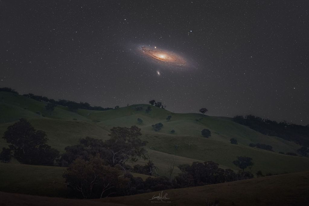 Andromeda in Southern Spring