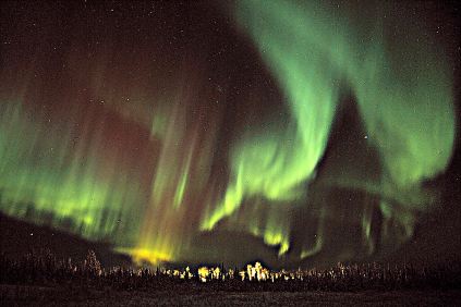 Aurora Over Circle, Alaska